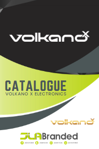 Volkano X Electronic Products Catalogue Cover